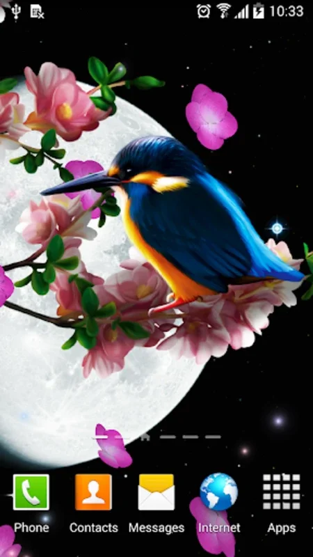 Sakura and Bird Live Wallpaper for Android - Enhance Your Screen