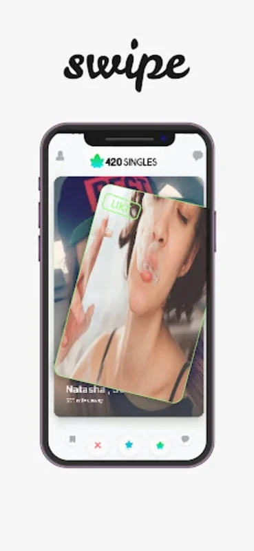 420 Singles for Android - Connect with Cannabis Lovers