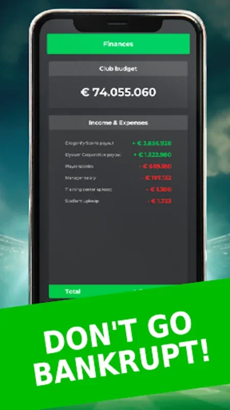 Club Boss - Football Game for Android - Manage Your Team to Success