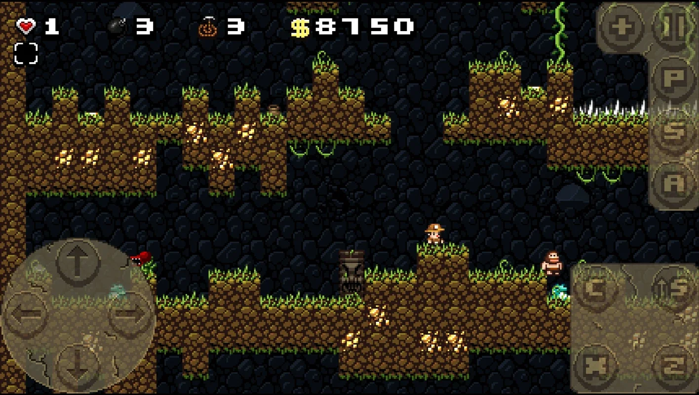 Spelunky Classic HD: Android Roguelike Platformer