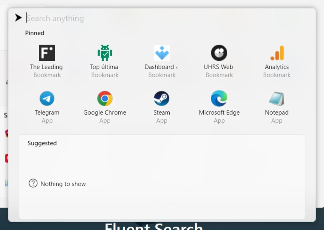 Fluent Search for Windows: Enhance Your Search Experience