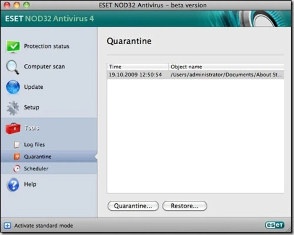 NOD32 Antivirus for Mac - Powerful Protection