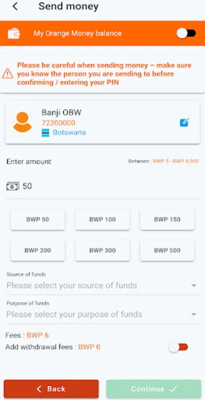 Orange Yame for Android - Streamlined Finance & Management