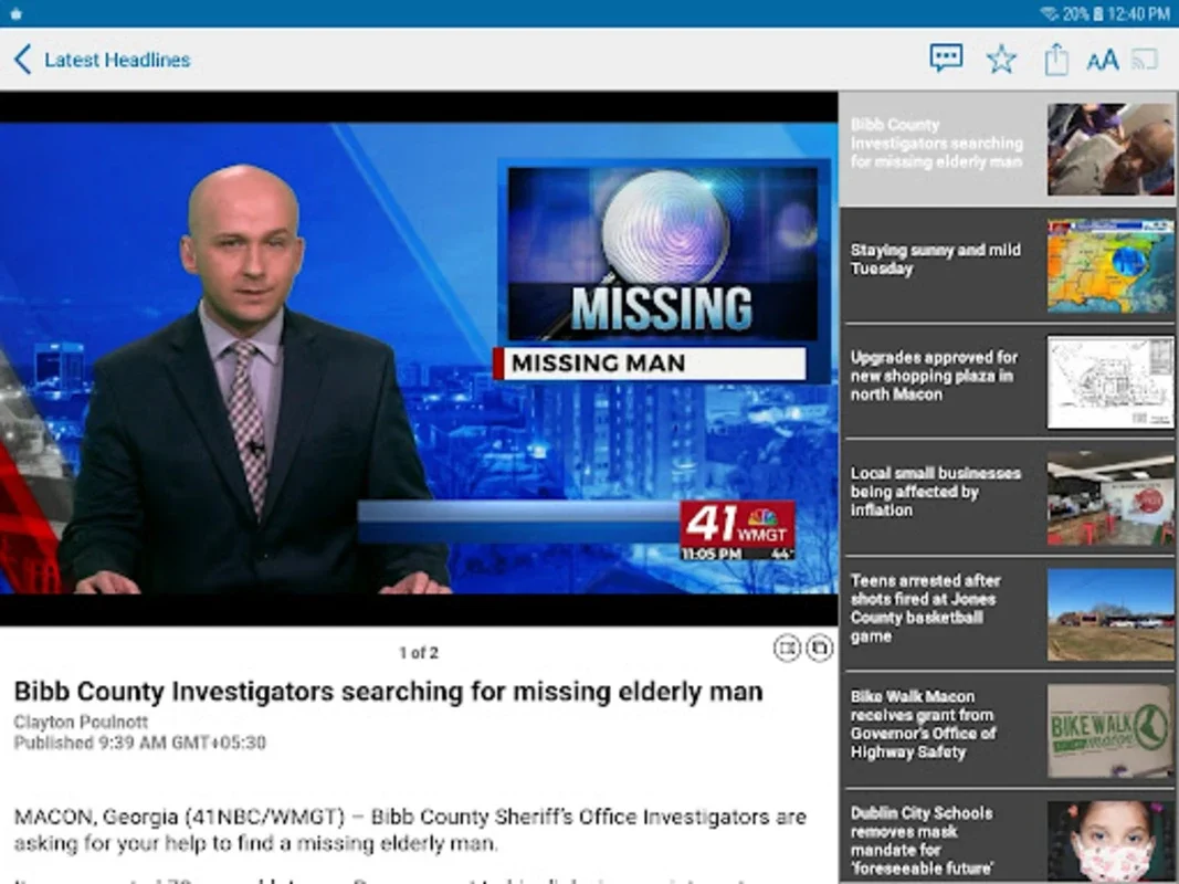 41NBC News for Android - Stay Informed in Middle Georgia