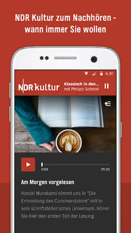 NDR Kultur Radio for Android - Rich Cultural Experience