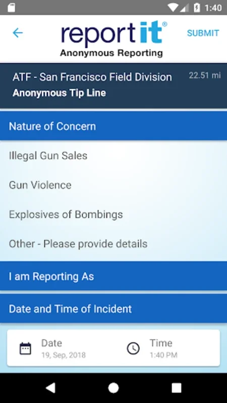 ReportIt for Android - Enhance Safety with Anonymous Reporting