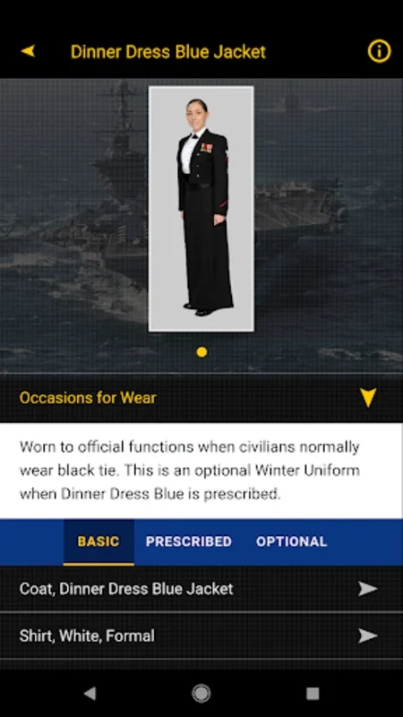 MyNavy UNIFORMS for Android - Comprehensive Uniform Guide