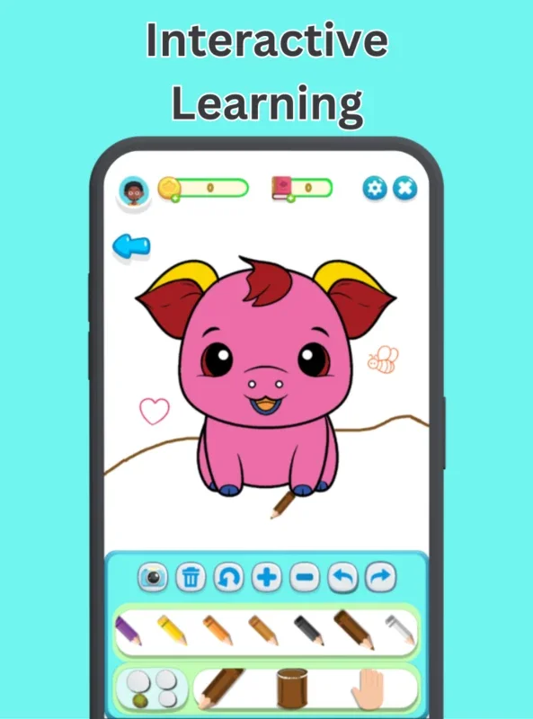 Coloring book: Play & Learn for Android - Fun & Educational