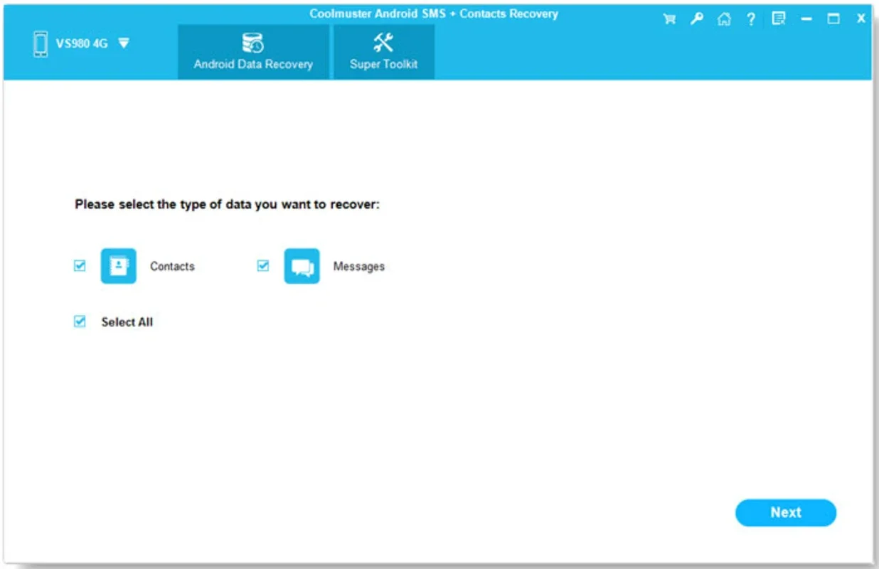 Coolmuster Android SMS + Contacts Recovery for Windows