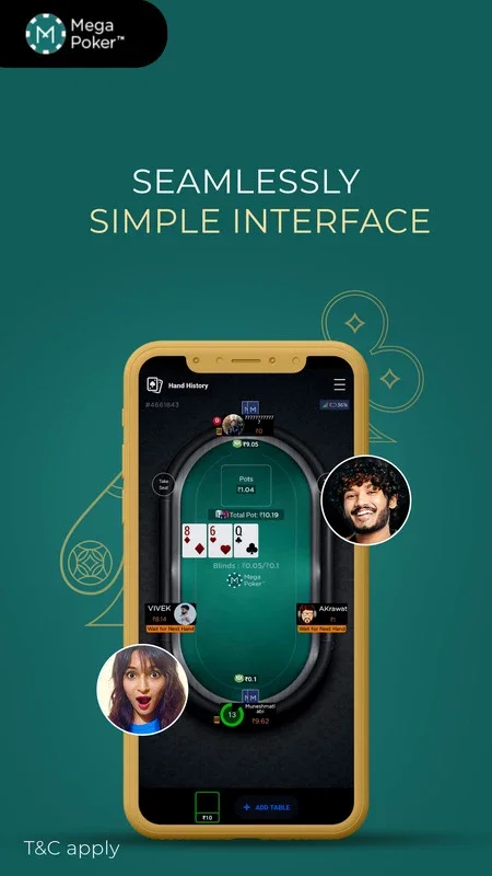 Mega Poker for Android - Earn Money & Have Fun