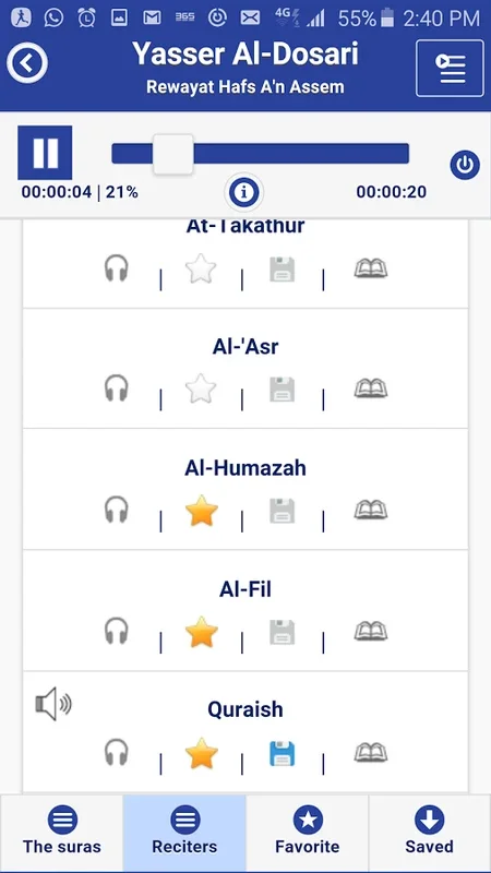 Quran7m for Android: Enhance Quran Study