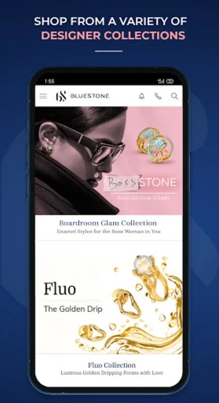 BlueStone Jewellery Online for Android: Personalized Luxury