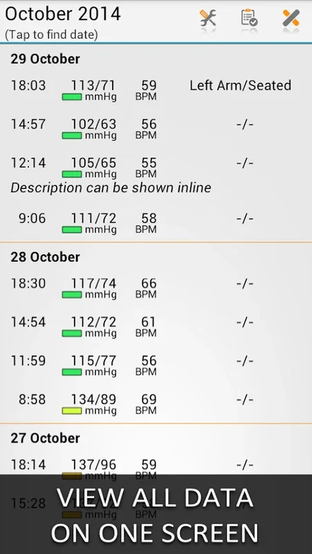 Blood Pressure - MyDiary for Android: Simplify Health Monitoring