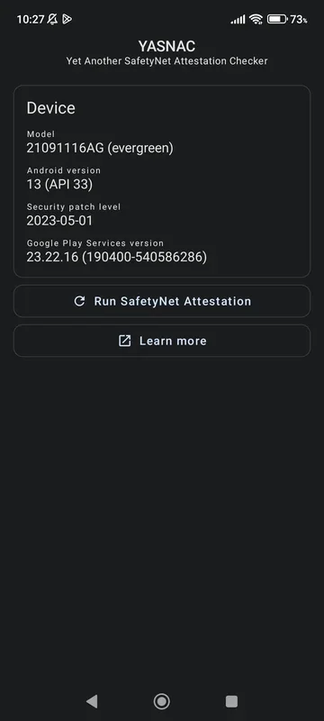 YASNAC - SafetyNet Checker for Android: Check Device Compatibility