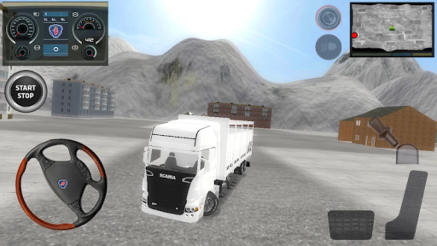 Sebze Kamyonu Simülatörü for Android - Immersive Trucking