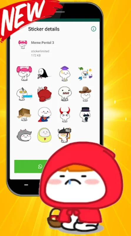 Pentol Stiker Gif WAStickerApp for Android: Enhance Chats