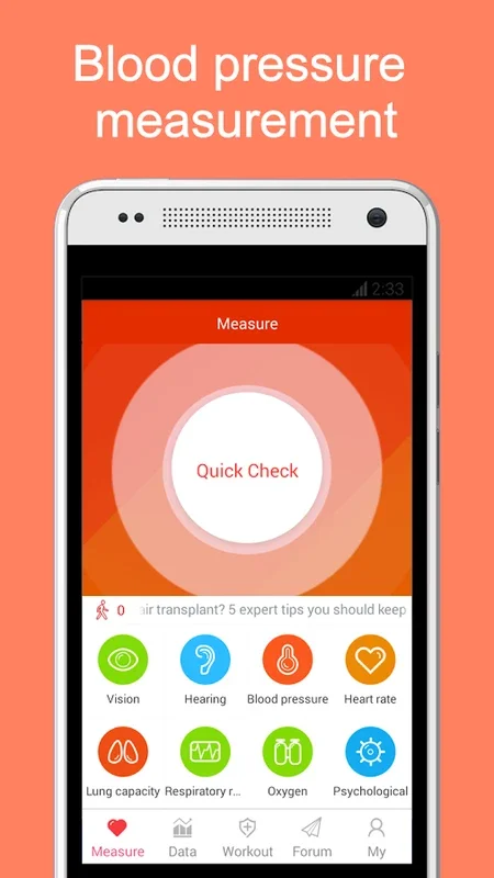 iCare Health Monitor for Android: Monitor Your Health