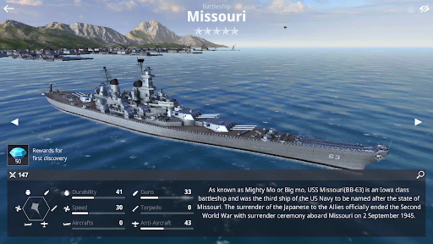 Warship Fleet Command: WW2 for Android - Intense Naval Warfare