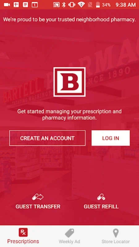 Bartell Drugs for Android - Simplify Pharmacy Management