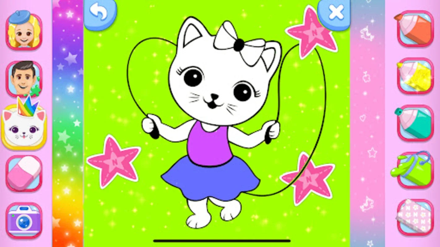 Like Nastya Coloring Book for Android - Boosting Kids' Creativity