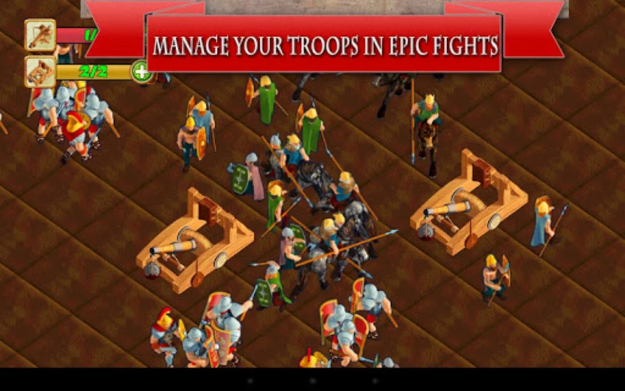 CAESAR EMPIRE WAR for Android - Build the Roman Empire