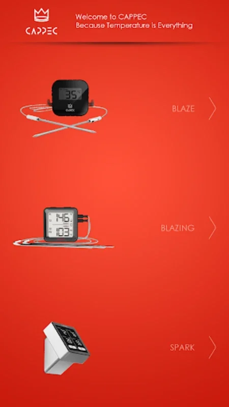 CAPPEC for Android: Precise Cooking with Bluetooth