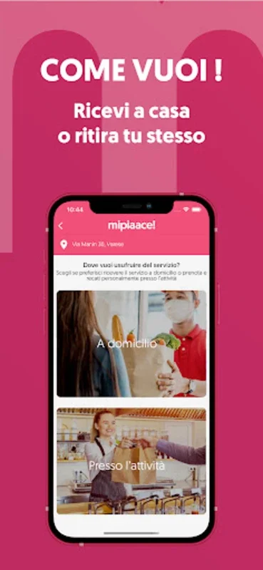 Mipiaace for Android - Convenient Delivery App