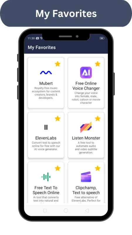 AI Voice Generator - All tools for Android - No Downloading Required