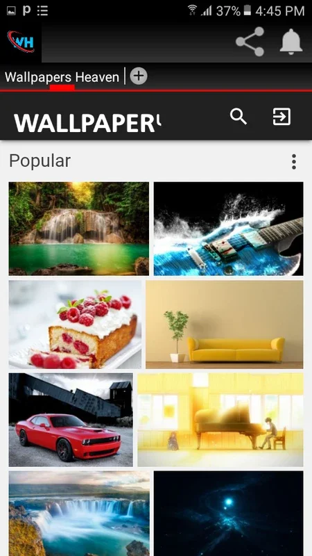 Wallpapers Heaven for Android: Diverse High-Res Options