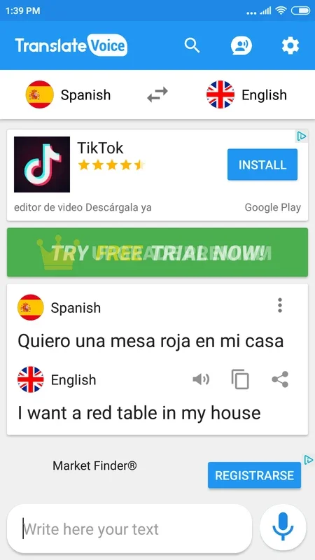 Traductor Voz for Android - Seamless Language Translation