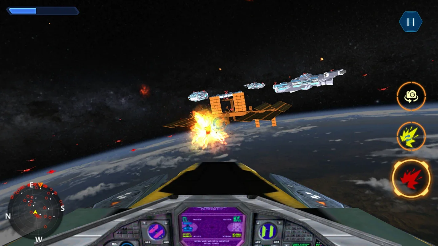 Solar Epic Invasion for Android - Thrilling Space Shooter