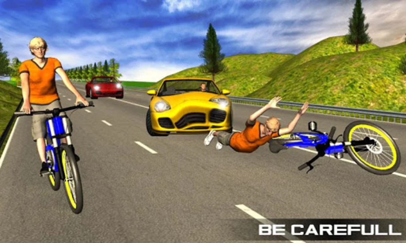 Bicycle Rider Traffic Race for Android - Thrilling Racing