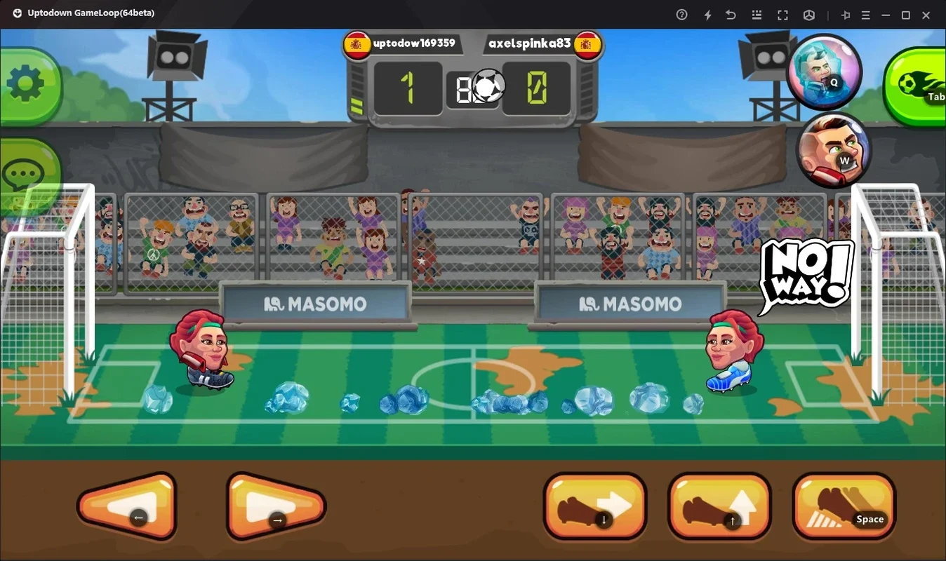 Head Ball 2 - Online Soccer (Gameloop) for Windows: Fun 1v1 Duels