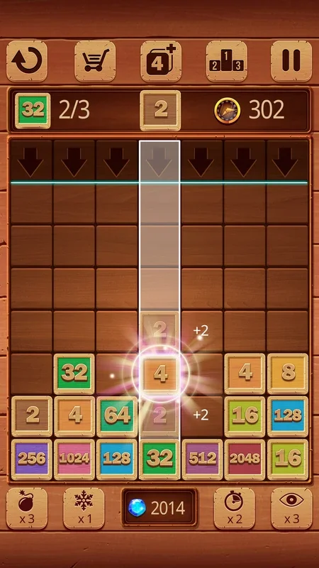 Merge Numbers Wooden edition for Android - Download the APK from AppHuts