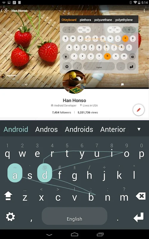 Multiling O Keyboard for Android - Multilingual Typing with Customization