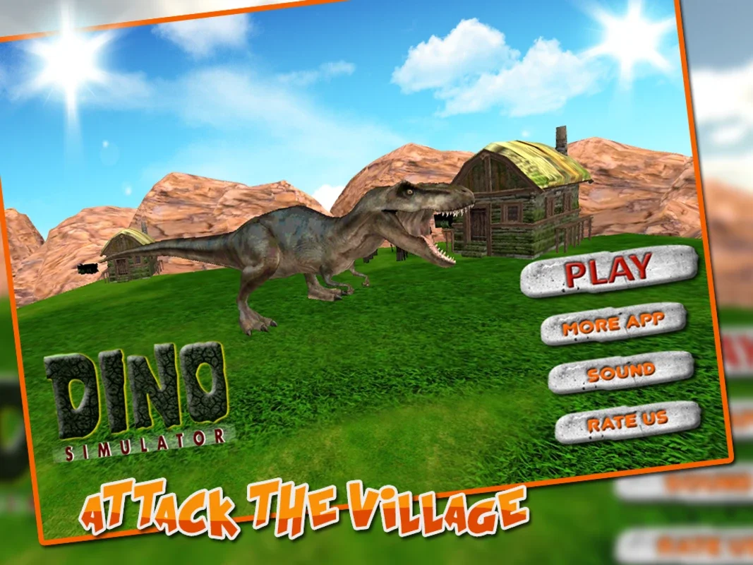 Dino Attack Simulator for Android - Thrilling Dino Battles