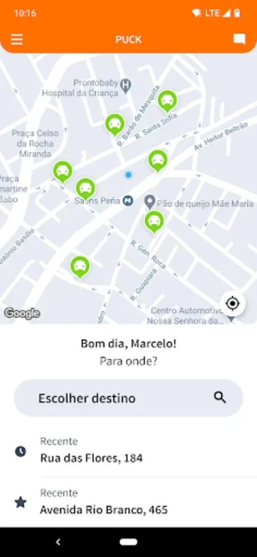 Puck for Android - Reliable Neighborhood Motorcycle Taxi Service