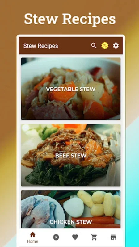 Stew Recipes for Android - Hearty Meals at Your Fingertips