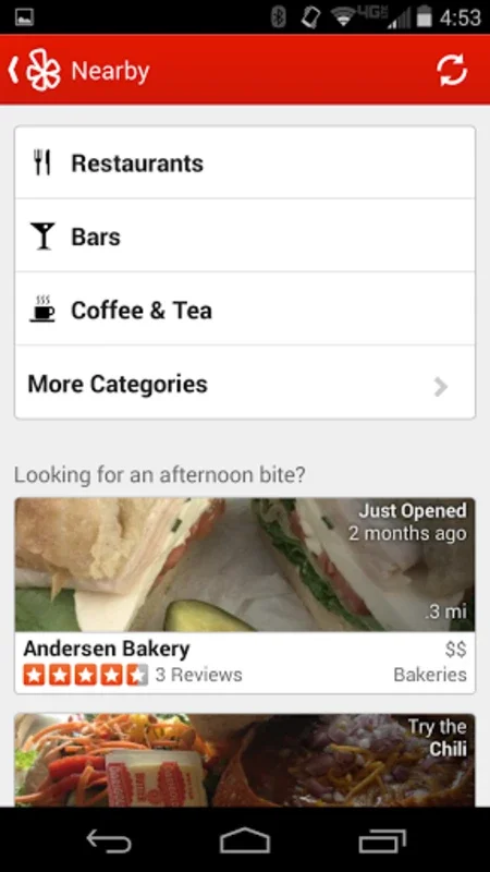 Yelp for Android - Discover Local Spots