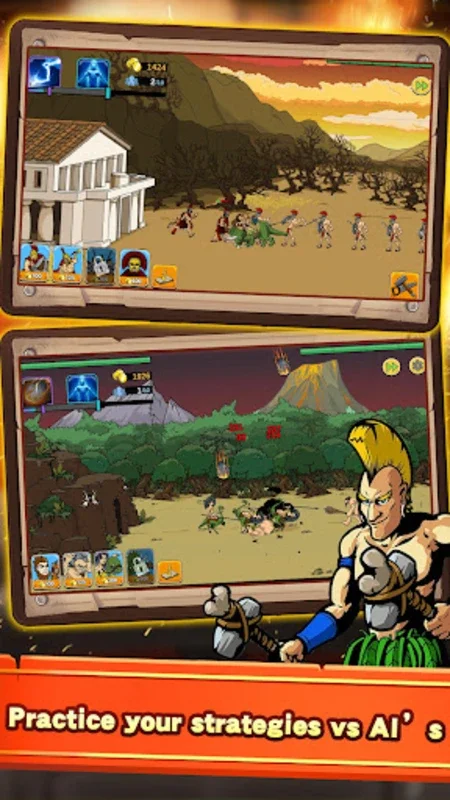 Caveman War Battle for Android - Engaging Strategy Game