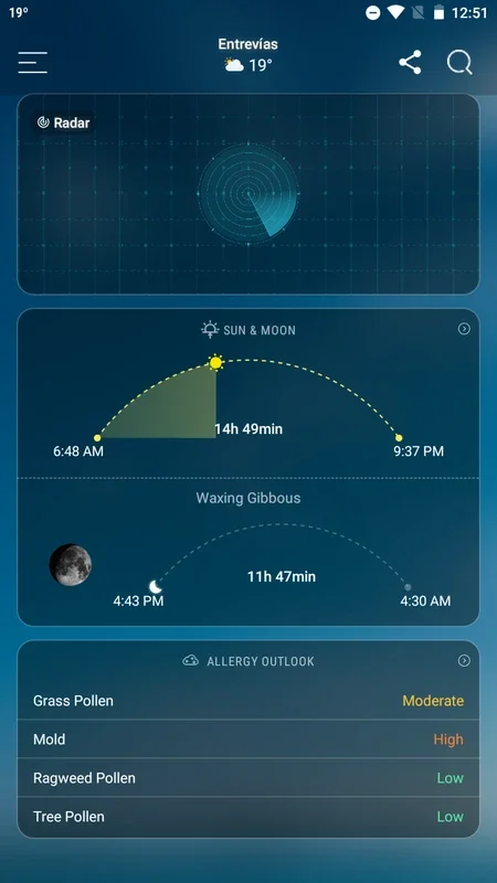 Weather for Android - Accurate Global Forecast