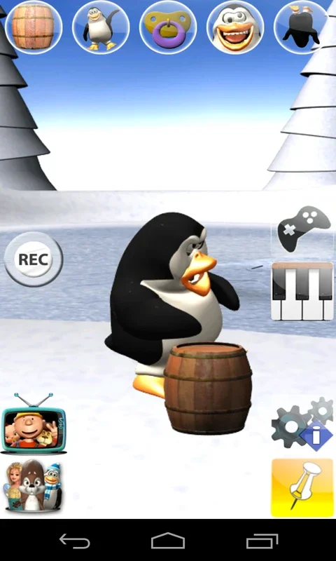 Sweet Little Talking Penguin for Android - Interactive Fun