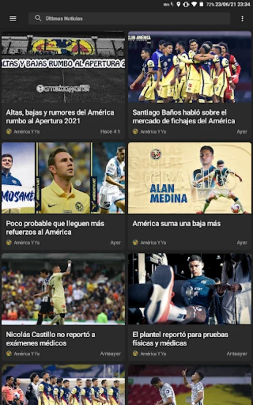 América y ya for Android: Stay Informed on Club America