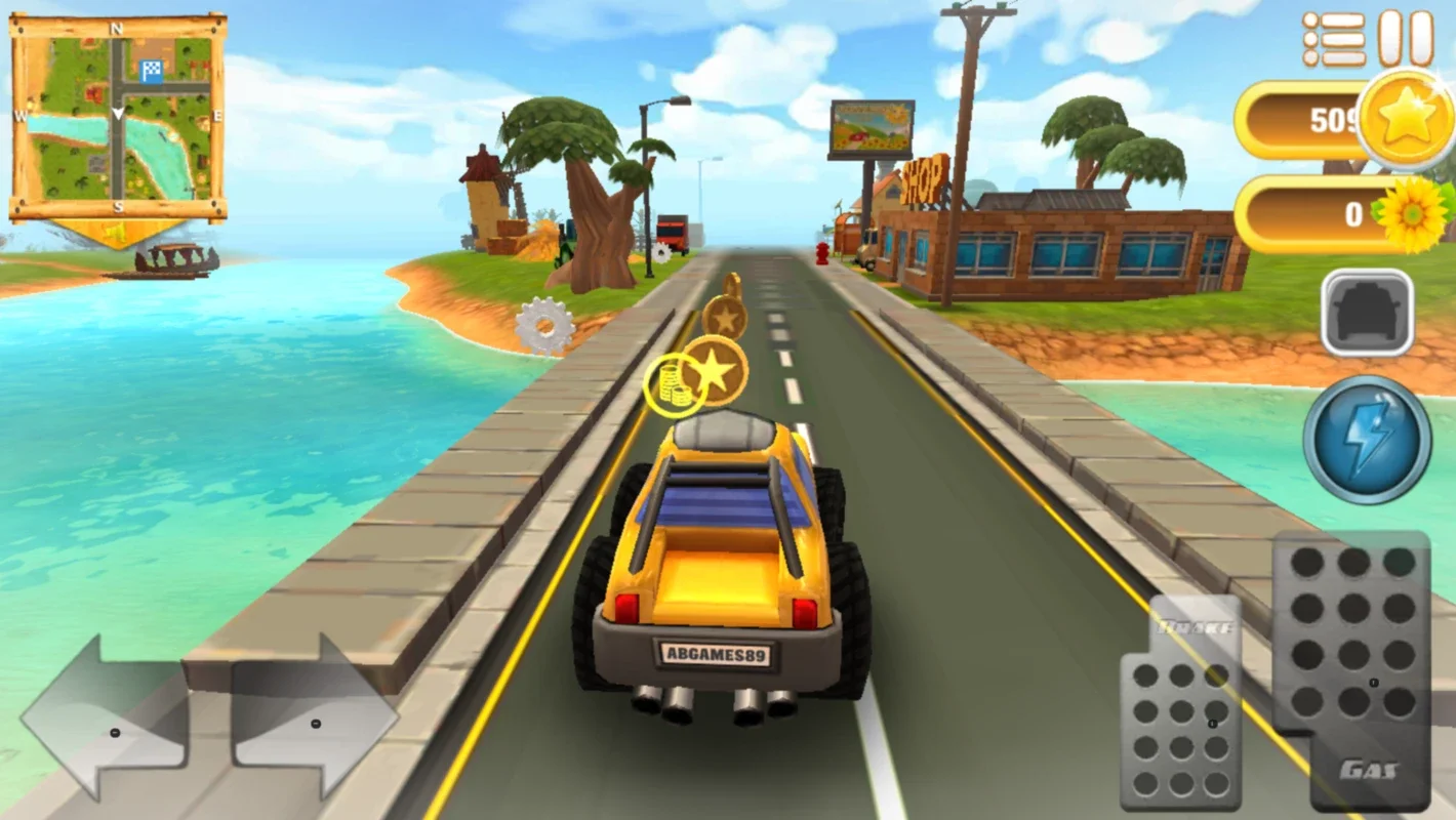 Cartoon Hot Racer 3D on Android - No Downloading Required