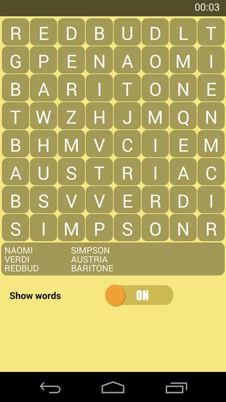 Word Search for Android - Download the APK from AppHuts