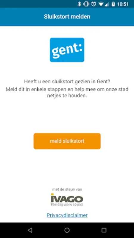 Meldingsapp Gent for Android - Keep Ghent Clean with Swift Reporting