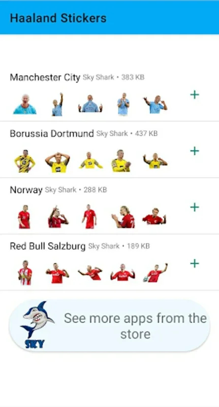 Haaland Stickers for Android - Express Yourself with Football Flair