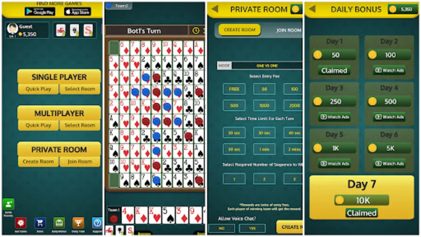 Jacks for Android - Strategic Multiplayer Card Game