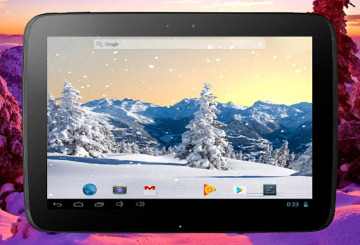 Winter Live Wallpaper for Android - Customizable Winter Scene