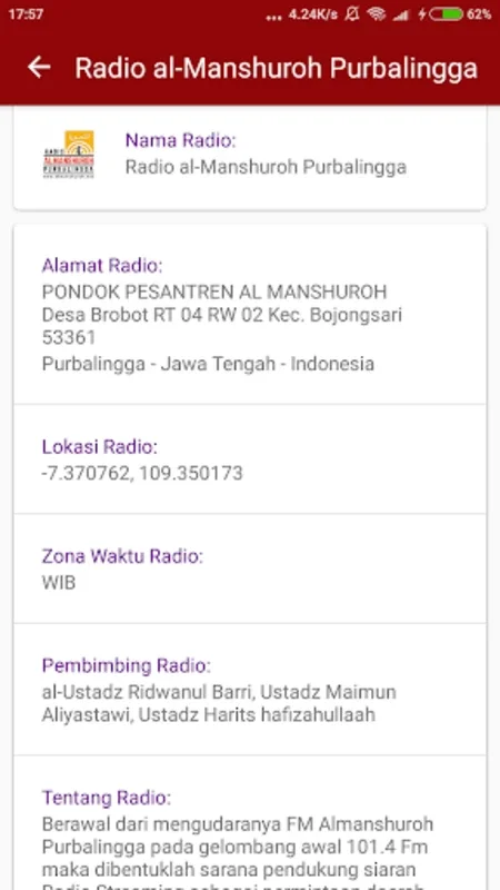 Radio Islam Indonesia for Android: A Source of Islamic Teachings